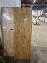 6 ft. L x 25 in. D Finished Engineered Oak Butcher Block Countertop with Standard Edge