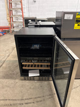 Premium 24 in. Dual Zone 20 Wine Bottles and 70 Cans Beverage and Wine Cooler w/ Customizable Shelves in Stainless Steel