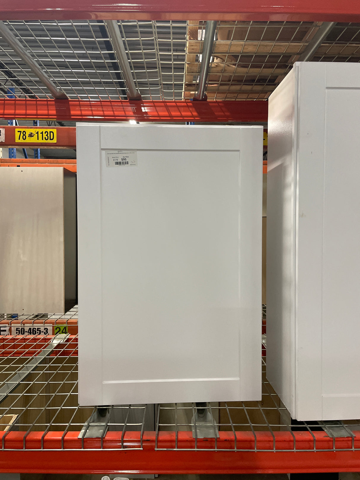 Shaker Satin White Stock Assembled Wall Kitchen Cabinet (24 in. x 36 in. x 12 in.)