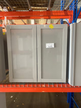 Courtland 30 in. W x 12 in. D x 30 in. H Assembled Shaker Wall Kitchen Cabinet in Sterling Gray