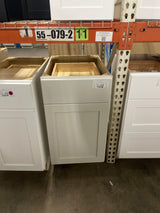 Avondale 18 in. W x 24 in. D x 34.5 in. H Ready to Assemble Plywood Shaker Base Kitchen Cabinet in Antique White