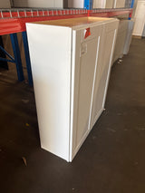 Shaker 36 in. W x 12 in. D x 42 in. H Assembled Wall Kitchen Cabinet in Satin White