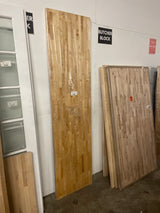 8 ft. L x 25 in. D Finished Engineered Birch Butcher Block Countertop