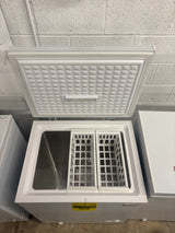 4.5 cu. ft. 2-Door Mini Refrigerator in Platinum Steel with Freezer