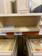 Hampton 30 in. W x 12 in. D x 12 in. H Assembled Wall Bridge Kitchen Cabinet in Unfinished
