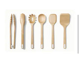 14 Piece Steel German Knife and Utensil Set in Perracotta