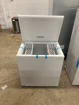 7.0 cu. ft. Manual Defrost Chest Freezer with LED Light in White Garage Ready