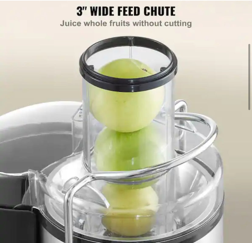 VEVOR
Juicer Machine, 850W Motor Centrifugal Juice Extractor, Easy Clean Centrifugal Juicers, Big Mouth Large 3 in. Feed Chute