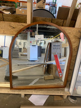 32 W x 36 H Mirror in Brown