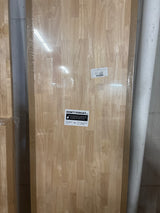 8 ft. L x 25 in. D Unfinished Hevea Solid Wood Butcher Block Countertop With Square Edge