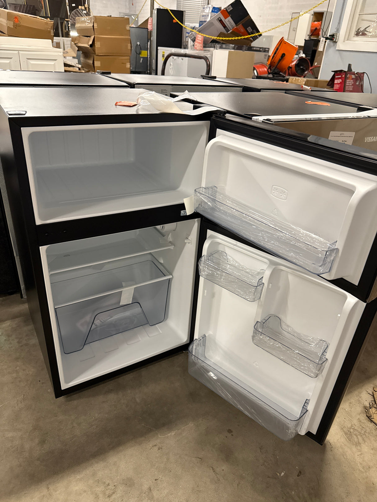 3.1 cu. ft. 2-Door Mini Refrigerator in Stainless Steel with Freezer, ENERGY STAR