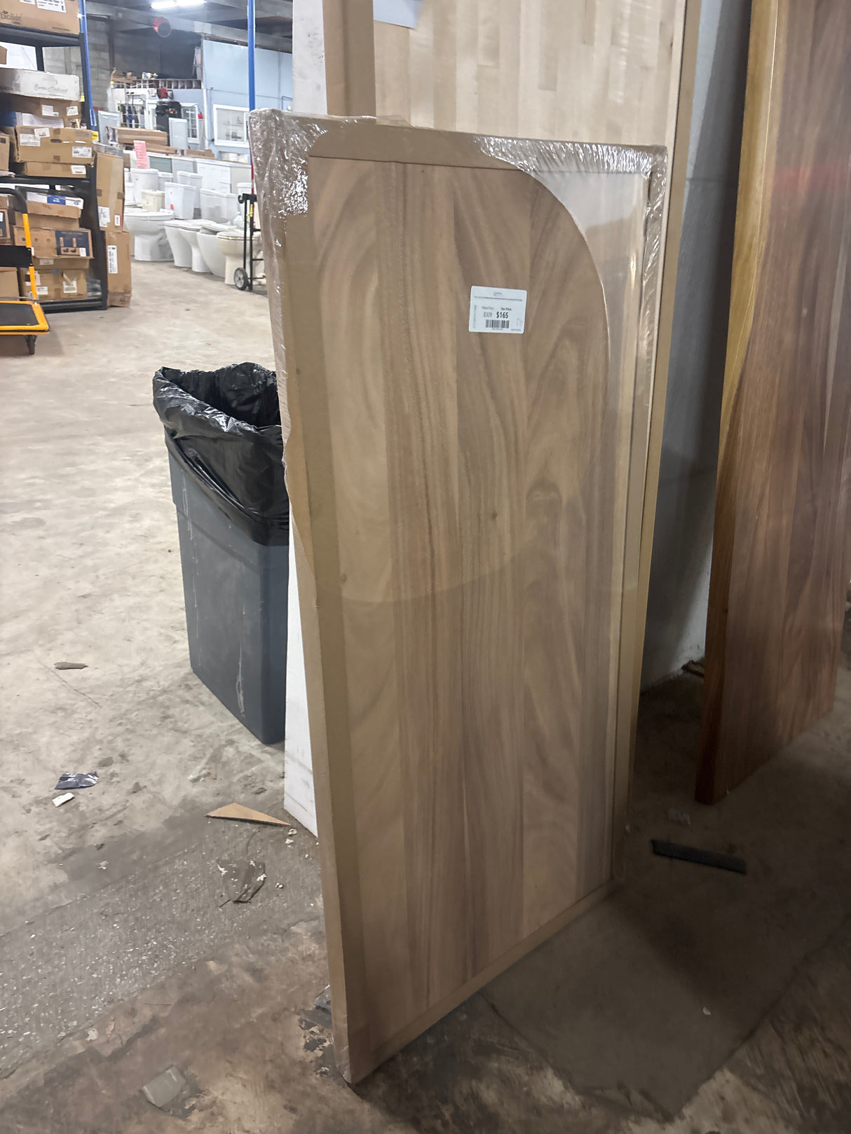 4 ft. L x 25 in. D Unfinished Saman Solid Wood Butcher Block Countertop With Live Edge