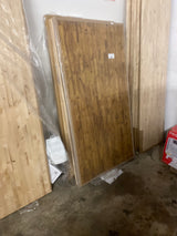 6 ft. L x 39 in. D Unfinished Birch Butcher Block Island Countertop in Mango Stain with Eased Edge