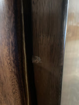 4 ft. L x 25 in. D Finished Distressed Eucalyptus Butcher Block Standard Countertop in UV With Live Edge