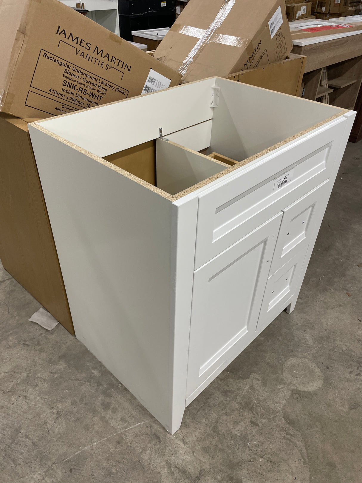 Craye 48 in. W x 22 in. D x 34 in. H Bath Vanity Cabinet without Top in Deep Blue