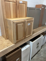 Hampton 30 in. W x 12 in. D x 30 in. H Assembled Wall Cabinet in Natural Hickory