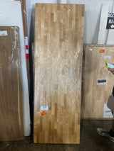 6 ft. L x 25 in. D Finished Engineered Birch Butcher Block Countertop