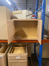 Recessed Panel 30 in. W x 12 in. D x 24 in. H Assembled Wall Bridge Cabinet in Unfinished