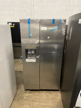 36 in. 26 cu. ft. Standard Depth Side by Side Refrigerator in Stainless Steel