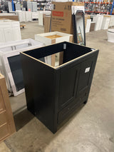 Craye 30 in. Bath Vanity Cabinet without Top in Matte Black