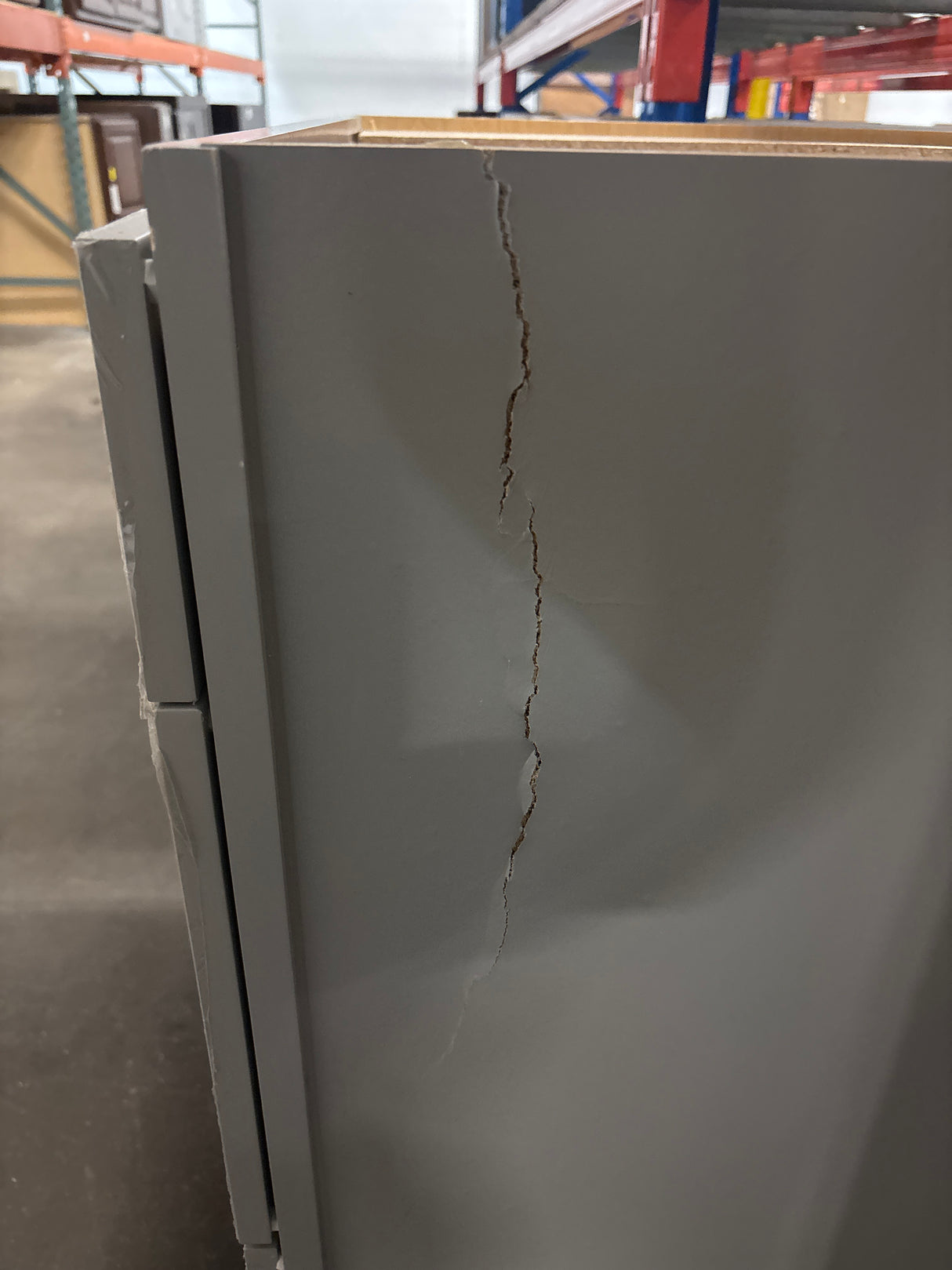 Westfield 24 in. W x 23.75 in. D x 35 in. H Shaker Stock Drawer Base Kitchen Cabinet in Dusk Gray