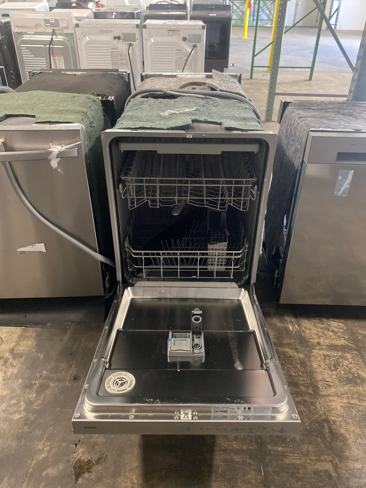 Samsung 51 dBA Fingerprint Resistant Top Control Dishwasher with AutoRelease and 3rd Rack
