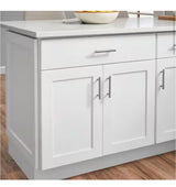 Avondale Shaker Alpine White Quick Assemble Plywood 27 in. Base Kitchen Cabinet (27 in. W x 24 in. D x 34.5 in. H)