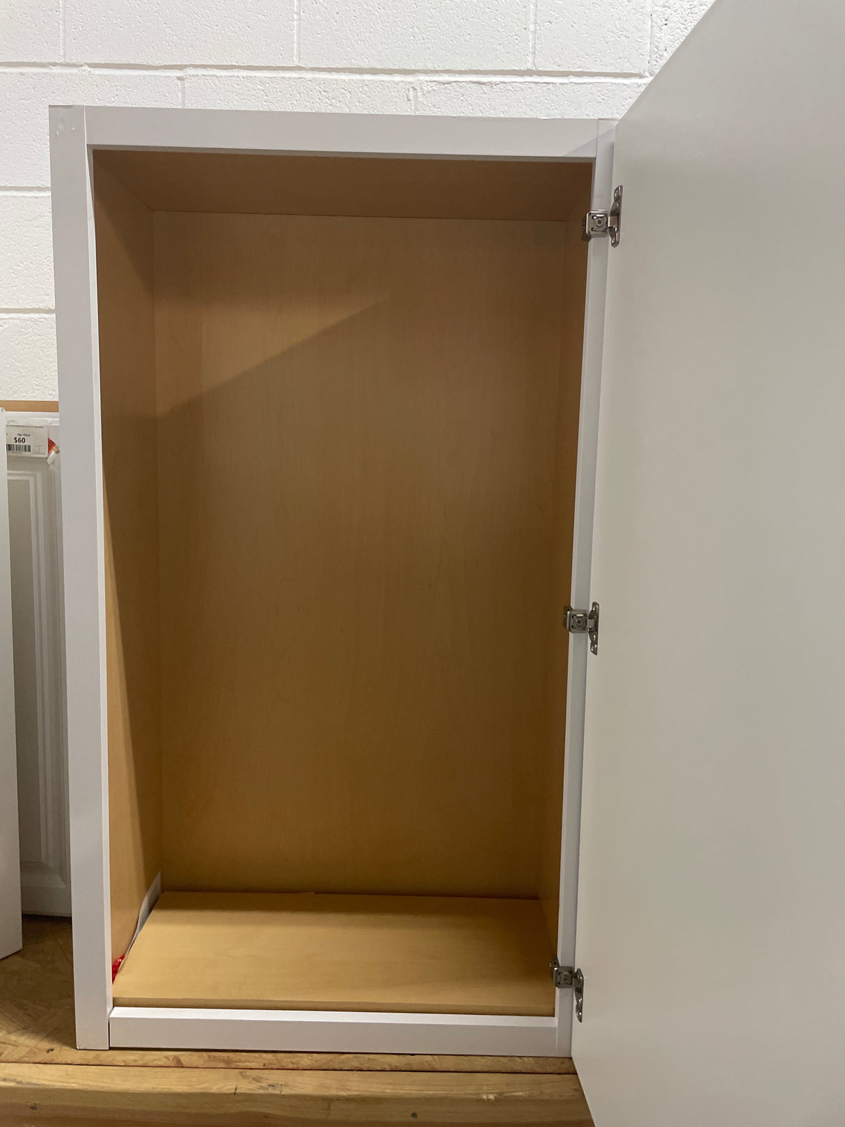 Hampton 24 in. W x 12 in. D x 42 in. H Assembled Wall Cabinet in Satin White