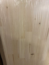 6 ft. L x 39 in. D Unfinished Birch Solid Wood Butcher Block Island Countertop With Eased Edge