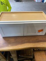Courtland Shaker 30 in. W x 12 in. D x 12 in. H Assembled Wall Kitchen Cabinet in Polar White