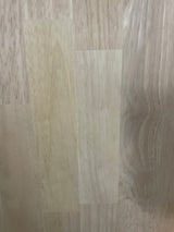 6 ft. L x 25 in. D Unfinished Hevea Solid Wood Butcher Block Countertop With Square Edge