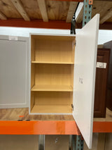 Designer Series Melvern 21 in. W x 12 in. D x 36 in. H Assembled Shaker Wall Kitchen Cabinet in Heron Gray