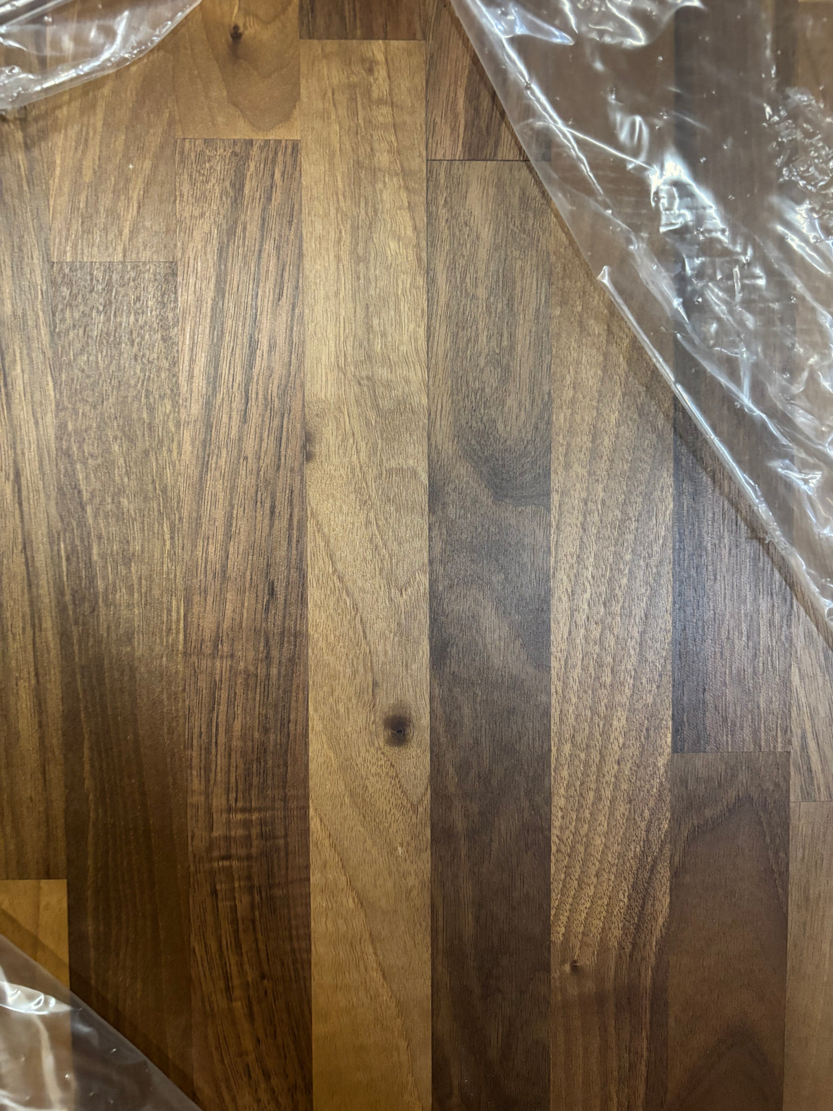 6 ft. L x 25 in. D Finished Engineered Walnut Butcher Block Countertop