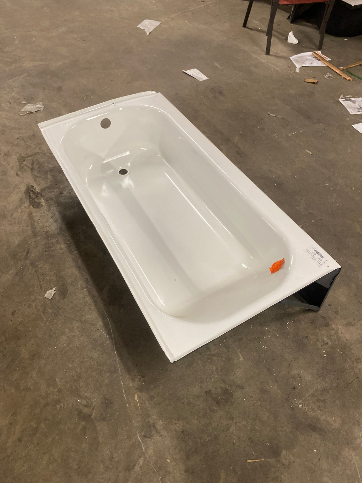 Aloha 60 in. Right Drain Rectangular Alcove Soaking Bathtub in White