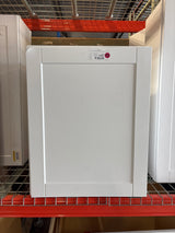 Shaker Satin White Stock Assembled Wall Kitchen Cabinet (24 in. x 30 in. x 12 in.)