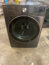 LG 7.4 cu. ft. Ultra Large Capacity Smart Wi-Fi Enabled Front Load ELECTRIC Dryer with TurboSteam and Built-In Intelligence