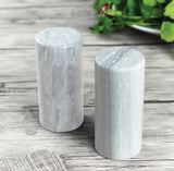 Marble Salt and Pepper Shaker, White