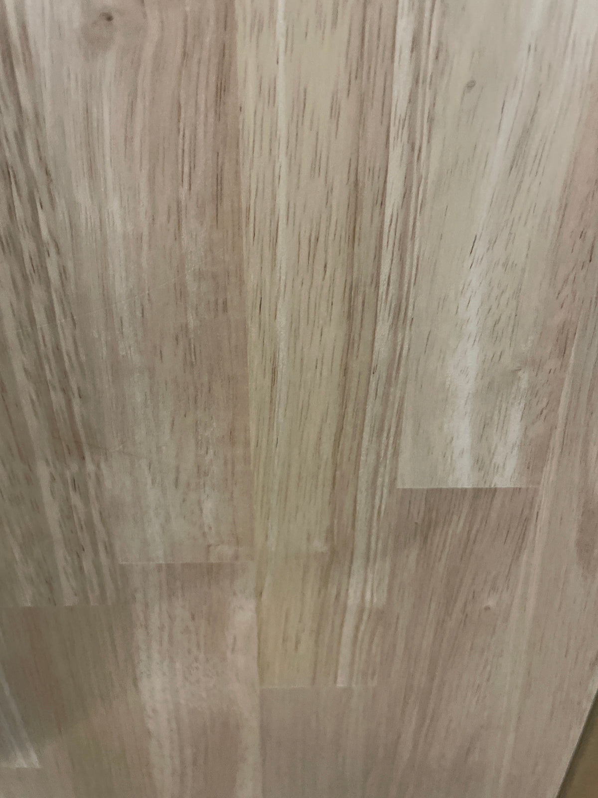 4 ft. L x 25 in. D Unfinished Hevea Solid Wood Butcher Block Countertop With Square Edge