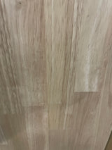 4 ft. L x 25 in. D Unfinished Hevea Solid Wood Butcher Block Countertop With Square Edge