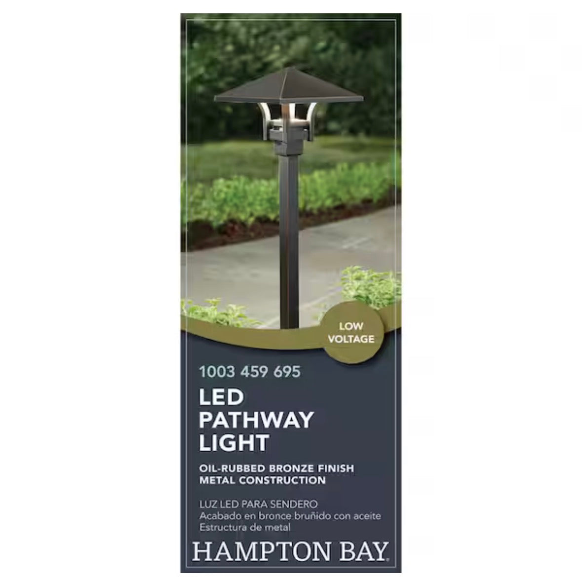 115 Lumen Oil Rubbed Bronze Integrated LED Weather Resistant Outdoor Landscape Path Light