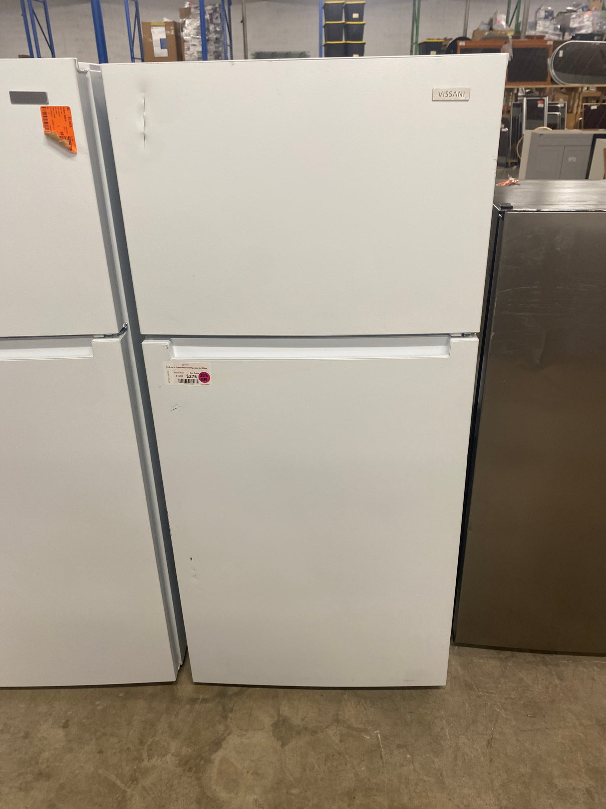 14.2 cu. ft. Top Freezer Refrigerator in White
