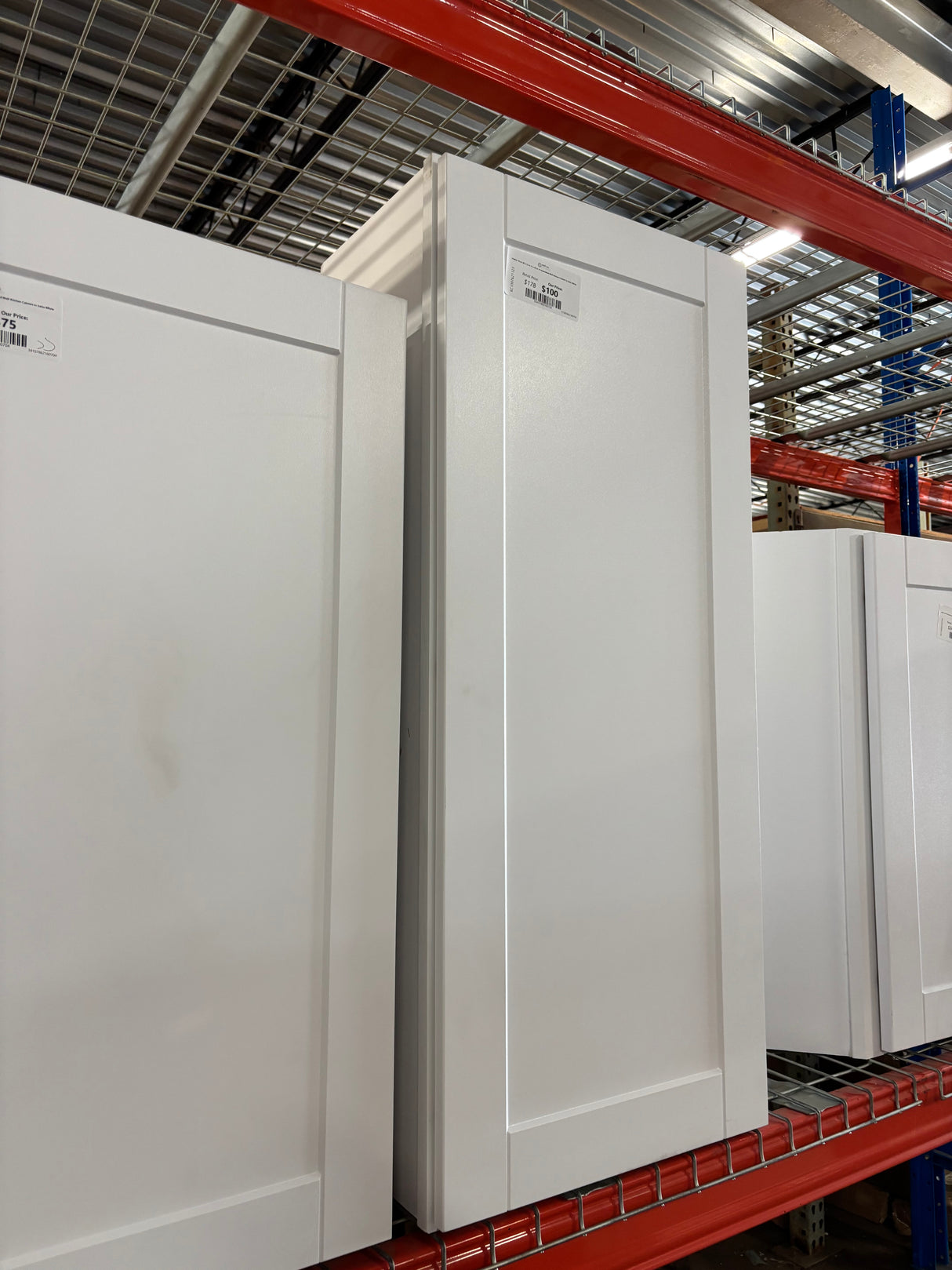 Shaker 18 in. W x 12 in. D x 42 in. H Assembled Wall Kitchen Cabinet in Satin White