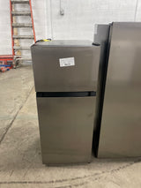 4.5 cu. ft. 2-Door Mini Refrigerator in Platinum Steel with Freezer