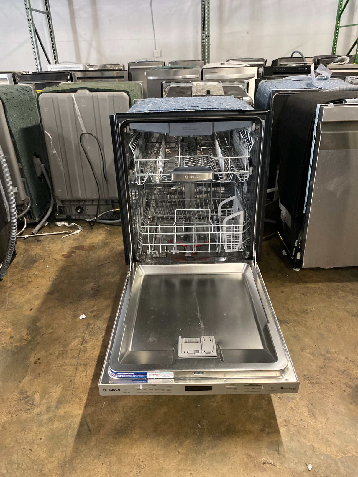 Bosch 800 Series Top Control Dishwasher with CrystalDry and TimeLight, 42dBA