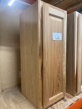 Hampton 12 in. W x 12 in. D x 30 in. H Assembled Wall Kitchen Cabinet in Natural Hickory