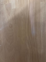 8 ft. L x 25 in. D Unfinished Hevea Solid Wood Butcher Block Countertop With Square Edge