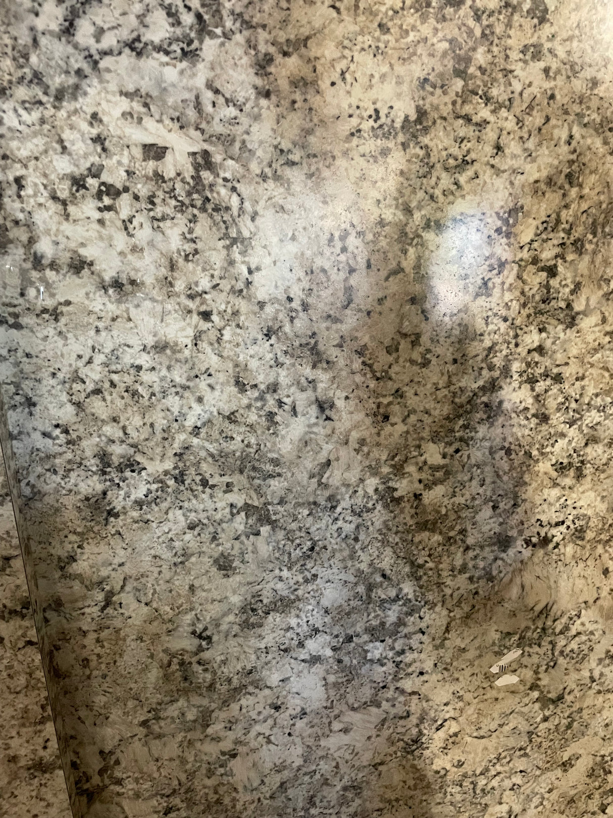 4 ft. Straight Laminate Countertop All-Inclusive Kit in Textured Typhoon Ice with Eased Edge and Loose Backsplash