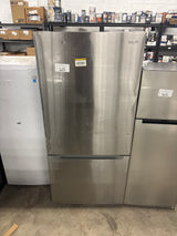 18.7 cu. ft. Bottom Freezer Refrigerator in Stainless Steel