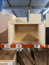 Recessed Panel 30 in. W x 12 in. D x 24 in. H Assembled Wall Bridge Cabinet in Unfinished