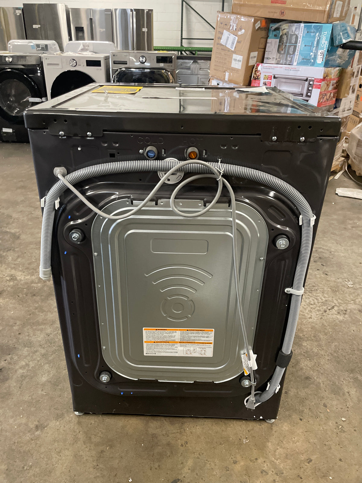LG 4.5 cu. ft. Front Load Washer with TurboWash 360 and Built-In Intelligence